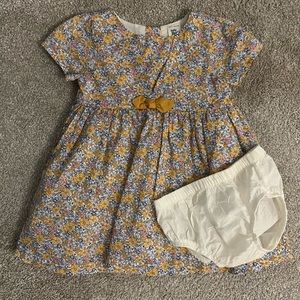 Floral dress w/ bloomers